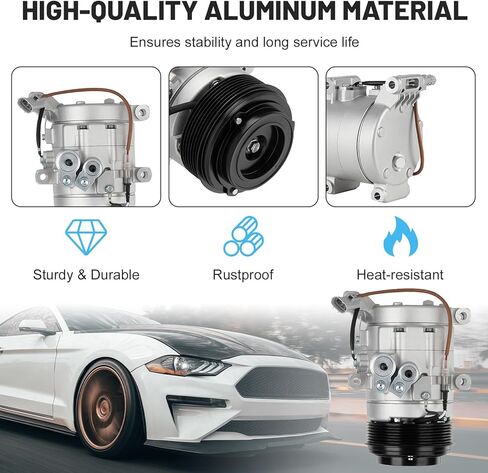 ILONPA New AC Air Conditioning Compressor with Clutch for Toyota Tacoma 2016 2017 2018 2019 2020 2021 2022 2023 2.7L 3.5L (NOT fit Trail Special Edition Model), 168677 167677 in Kuwait