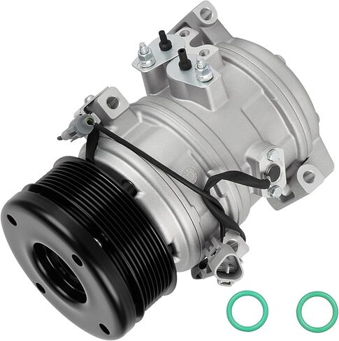 TadaMark A/C Air Compressor with Clutch Fit for Toyota Tundra 2007-2021 5.7L V8, for Tundra 2010-2019 4.6L V8(Note: Not fit for Toyota Tundra 4.0L 4.7L) in Kuwait