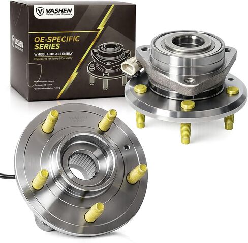 Pair 513276 Front Wheel Bearing Wheel Hub, Fit for Chevy Equinox Pontiac Torrent Suzuki XL-7 2007 2008 2009, Captiva Sport 2012 2013 2014 2015, Saturn Vue 2008 2009 2010, 5-Lugs w/ABS in Saudi Arabia