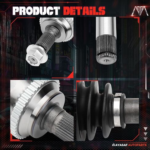 Front CV Axle Shaft fit for Ford Edge 2007 2008 2009 2010 2011 2012 2013 2014 3.5L/3.7L, for Lincoln MKX 2007-2015,66-2188 66-2190 in Kuwait