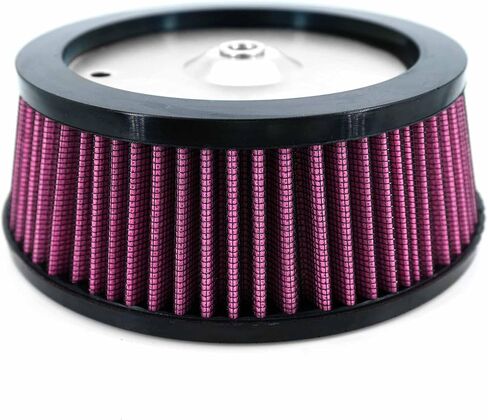 ترقية (6 فتحات) منظف هواء المحرك Powersport Air Filter لـ Harley Ultra Classic Electra Glide (أحمر) in Kuwait