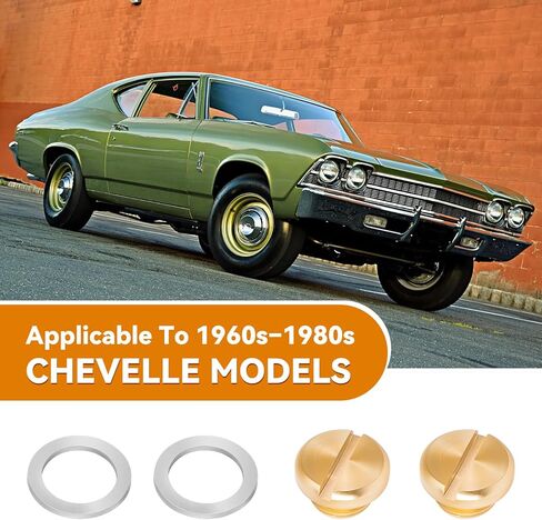 26-13 Sight Plugs for Holley Carburetors, Thread Size: 5/16-24, 2 Pcs in Kuwait