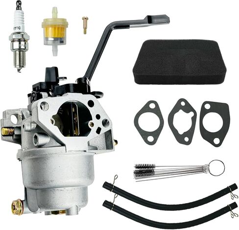 DXGNR8000 Carburetor Kit for Compatible with DE-WALT DG6000 6550 7000B DXGNR7000W Generator GP6500 Gas Generator 420cc 13HP Engine with Air filter Kit in Saudi Arabia