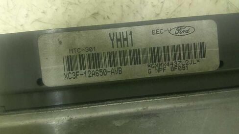Engine ECM Control Module 99 Compatible with Ford F450SD Pickup XC3F-12A650-AVB XC3F12A650AVB in Kuwait