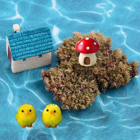 5pcs Artificial Water Effect Sticker Fake Ocean Self Adhesive Ripple Water Sticker for Miniature Train Village Model Diorama Dollhouse Landscape DIY Decoration in Saudi Arabia