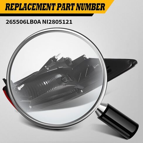 Tail Light Right Side Compatible with 2020 2021 2022 2023 Sentra Passenger Rear Brake Lamp Taillight NI2805121 265506LB0A in Kuwait