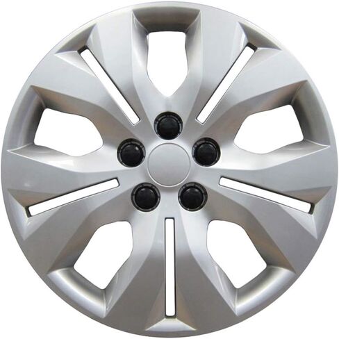 Auto Reflections Set of 4 16" 5 Split Spoke Wheel Covers for Chevy Cruze 2012-2015 - Silver in Saudi Arabia