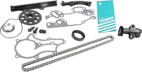 DNJ TK900 مجموعة أدوات سلسلة التوقيت لـ 1985-1995 تويوتا 4 عداء سيليكا بيك اب 2.4L L4 8V SOHC 2366cc in Kuwait