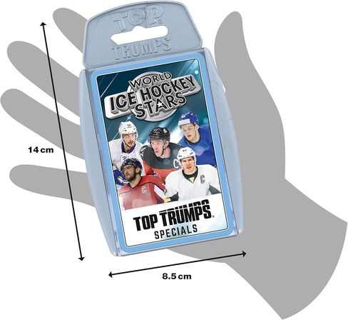 لعبة بطاقات Top Trumps World Ice Hockey Stars - ألعاب عائلية للأطفال والكبار - ألعاب تعليمية - ألعاب بطاقات للأطفال للاعبين وأكثر - ألعاب حرب الأطفال - حروب البطاقات - للأطفال بعمر 6 سنوات فما فوق in Kuwait