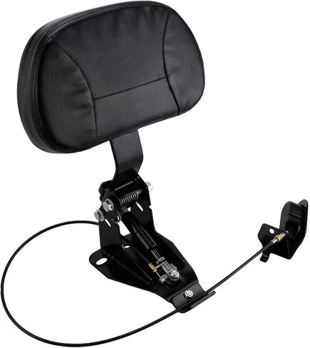 HDBUBALUS Adjustable Driver Backrest with Mount Fit for Harley Touring Road King Electra Glide CVO 2009-2024 in Kuwait