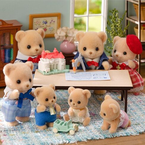 Sylvanian Families - Gourmet Picnic of Biscuit Bears - Set 2 articulated figures - Immerse yourself in the world of the Sylvanian Family - 5852 in Saudi Arabia