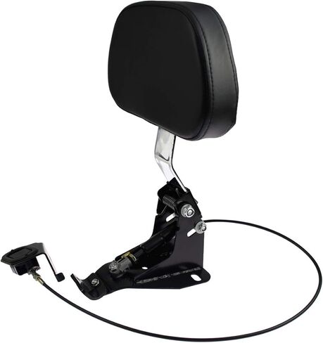 HDBUBALUS Adjustable Driver Backrest with Mount Fit for Harley Touring Road King Electra Glide CVO 2009-2024 in Kuwait
