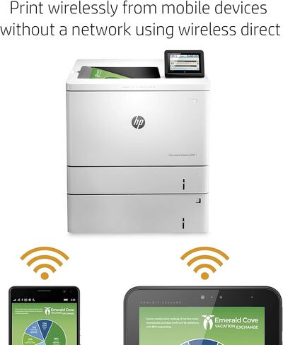HP LaserJet Enterprise M553x Color Printer, (B5L26A) (Renewed) in Kuwait