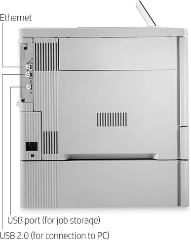 HP LaserJet Enterprise M553x Color Printer, (B5L26A) (Renewed) in Kuwait