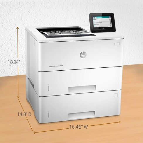 طابعة HP Laserjet Enterprise M506x أحادية اللون، (F2A70A) (متجددة) in Kuwait