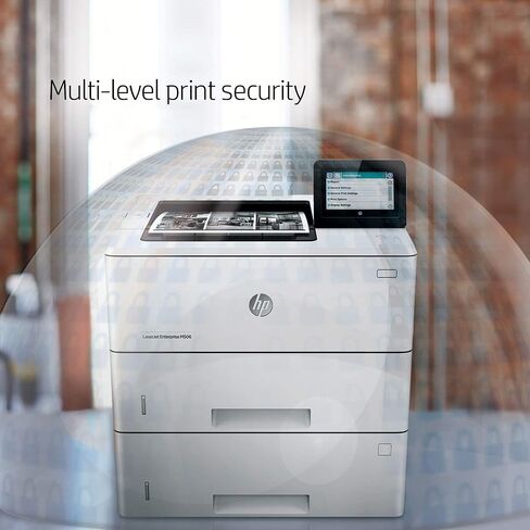 طابعة HP Laserjet Enterprise M506x أحادية اللون، (F2A70A) (متجددة) in Kuwait