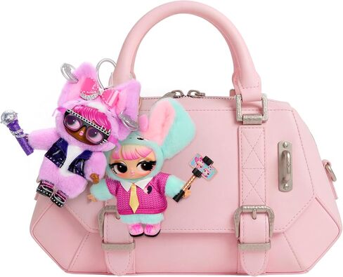 LOL Surprise Plush Surprise! E-Meow Rocker Plush Doll with Hidden Fashions, On-the-Go Play, 7 Total Surprises – Great Gift for Kids Ages 3+ in Saudi Arabia
