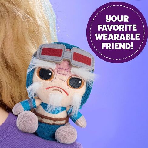 Disney Perch'd Star Wars Anzellan Plush Shoulder Sitter, 3.75 Inch Stuffed Character Figure in Kuwait