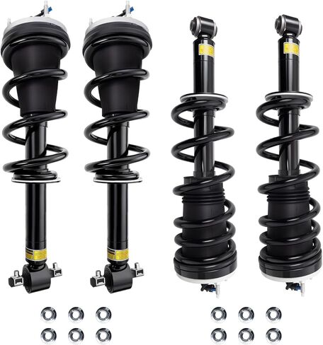 2 PCS Rear Shock Strut Absorbers w/Magnetic Fit for 2021-2024 Cadillac Escalade ESV, Fit for Chevy Silverado 1500 Tahoe Suburban, Fit for 2021-2024 GMC Sierra 1500 Yukon XL Replace 84808106 84808104 in Saudi Arabia