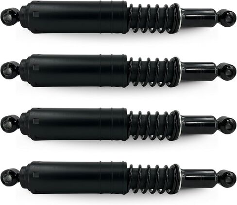 TORQUE 4 PCS Heavy Duty Shock Absorbers for for Select SAF Holland and Watson & Chalin Models Replacement For Gabriel 646155, A-14496, 11418, 1210-0001, 1210-0010, 1210-0012 (4 x TR646155) in Kuwait