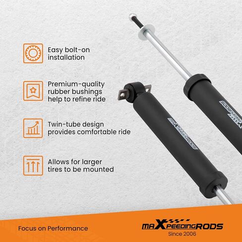 ممتص الصدمات الأمامي maxpeedingrods 2.5-4 بوصة لسيارة Chevy Silverado/GMC Sierra 1500 2WD 1999-2007 in Kuwait
