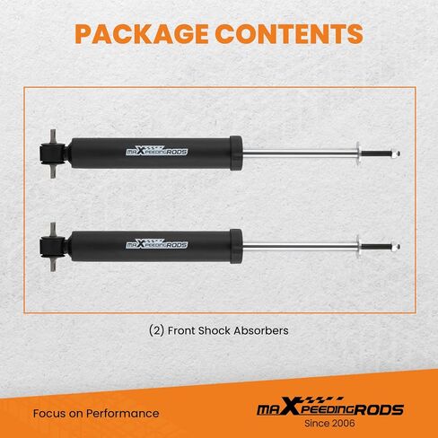 ممتص الصدمات الأمامي maxpeedingrods 2.5-4 بوصة لسيارة Chevy Silverado/GMC Sierra 1500 2WD 1999-2007 in Kuwait