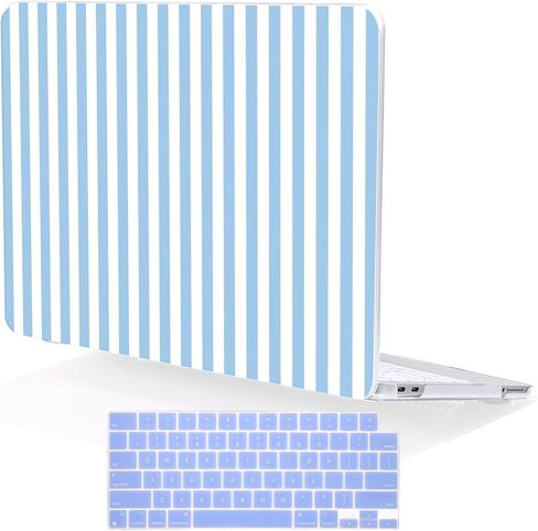 for MacBook Neo 13 inch Case 2026 A3404 with A18 Pro Chip, Anti-Scratch Slim Pattern Plastic Hard Shell Case 13-inch Neo Protective Cover with Keyboard Cover & Screen Film, Purple Flowers in Saudi Arabia