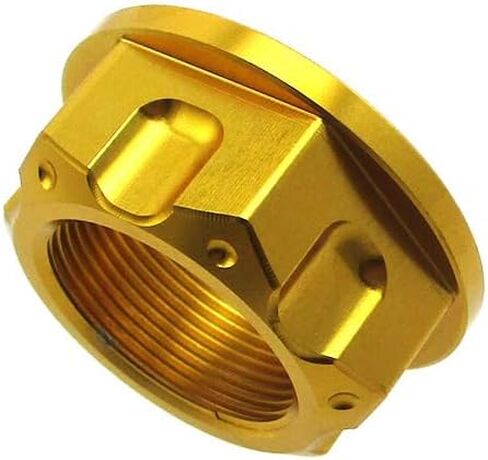 2PCS M22 x 1mm Steering Stem Nut For Honda CRF50 XR50 Kawasaki KX65 KX85 KLX110 Suzuki RM85 DRZ110 RM85 Yamaha TTR50 TTR110 TTR125 Pit Dirt Bike in Kuwait