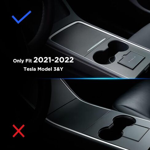 4 قطع من ملحقات صينية تنظيم وحدة التحكم المركزية المتجمعة التي تناسب 2021 2022 2023 Tesla Model 3 Model Y، صندوق تخزين مخفي لمسند الذراع، طقم غطاء لف وحدة التحكم المركزية. in Kuwait