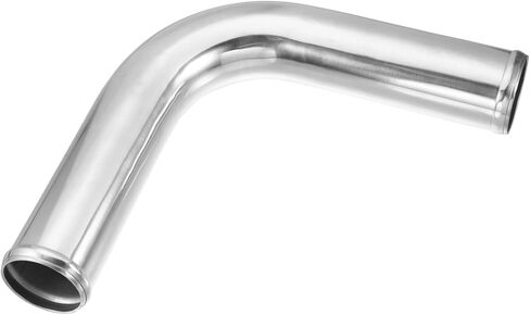 OD 2.25" 57mm Leg Length 6" 152mm Car Aluminum Alloy Tube Intercooler Pipe 90 Degree Bend Elbow Air Intake Joiners Tubing - Pack of 1 Auto Replacement Parts in Kuwait