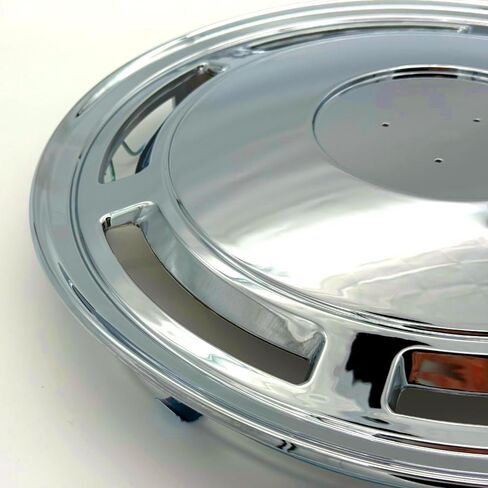 Upgrade Your Auto Set of Four 15' Chrome Hubcap Wheel Covers for Chevy Caprice 1986-1996 (Push-on) in Kuwait
