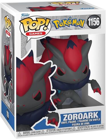 Funko Pop! Games: Pokemon - Zoroark - Collectable Vinyl Figure - Gift Idea - Official Merchandise - Toys for Kids & Adults - Video Games Fans - Model Figure for Collectors and Display in Kuwait