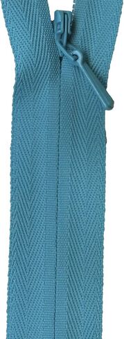 YKK Unique Invisible Zipper, 14", Aqua in Kuwait