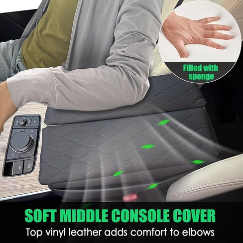 Center Console Cover for Mazda CX30 - Armrest Cover Middle Console Pad for 2020 2021 2022 2023 2024 Mazda CX-30 Interior Accessories in Saudi Arabia