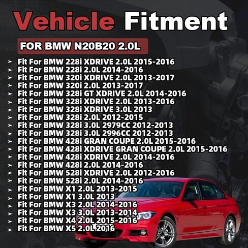 N20 N26 2.0 Timing Chain Kit with VVT Gear Cam Sprocket Fit for BMW 228i 320i 328i 428i 528i X1 X3 X4 X5 N20 N26 2.0L 2013-2017 Replace#11417605367S1 11417602647 in Saudi Arabia