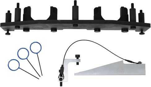 مجموعة أدوات التوقيت 8989 من CTA Tools، متوافقة مع Jeep Wrangler JL، Cherokee KL، Grand Cherokee WL، Gladiator JT 2.0L Turbo 2018–2025، تتضمن حامل الكاميرا وأدوات الشد in Kuwait