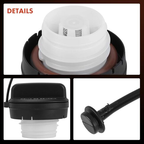 غطاء وقود بغطاء غاز ممتاز متوافق مع Honda Civic 2006-2015، Accord 2008-2012، Odyssey، Pilot، Fit، CR-V 2010-2011، Crosstour، Insight، Accord Crosstour & Mercedes-Benz Sprinter 3500 in Kuwait