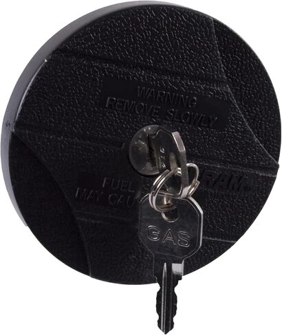 Locking Gas Cap (Black) Fits 1978–1990 Jeep CJ5 CJ7 CJ8 Scrambler & Wrangler YJ | Replaces 5350828, 17726.06 in Saudi Arabia