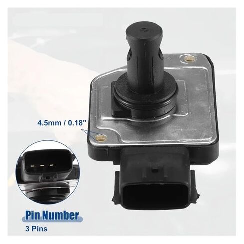 Mass Air Flow Sensor Replacement Compatible with Suzuki Grand Vitara 13400-67D00 - Pack of 1 Black in Saudi Arabia
