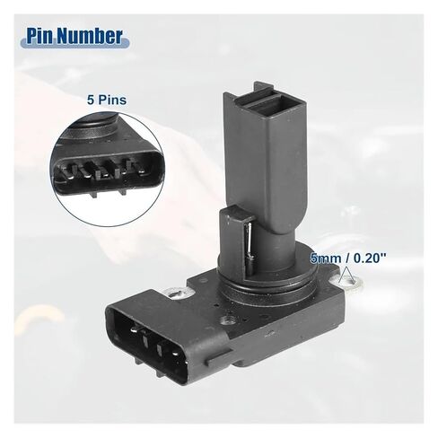 Mass Air Flow Sensor Meter 22204-27010 Compatible with Toyota Avensis Corolla Verso Previa 2.0L Engine 1CDFTV 1HDFTE AFH70M-23 in Saudi Arabia