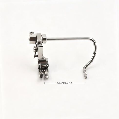Skysewing S521 P723 Dual Guide Quilter Presser Foot – Arc Curved Guide, Left/Right Edge Guide, Industrial Single Needle Lockstitch Sewing Machine, Adjustable 6-45mm, All Steel, Clear Box in Saudi Arabia