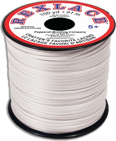 Pepperell Rexlace 100yd Spool Pearl in Saudi Arabia