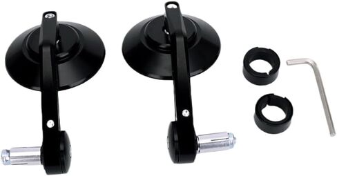 Round 7/8 Inch Motorcycle Mirrors Compatible With CB650R CB300R CB750 CBR650F NC19 NC22 VFR1200X in Saudi Arabia