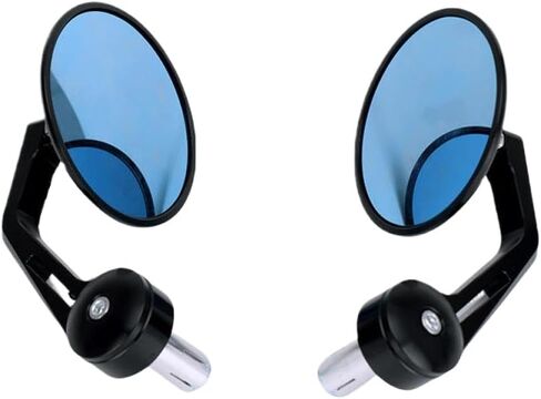 Round 7/8 Inch Motorcycle Mirrors Compatible With CB650R CB300R CB750 CBR650F NC19 NC22 VFR1200X in Saudi Arabia