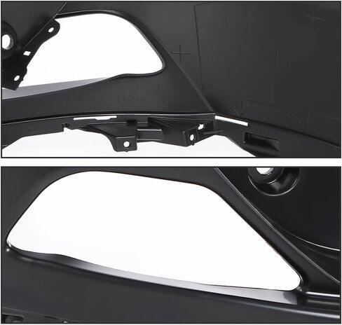 ANDPLAY Rear Upper and Lower Bumper Covers 2PCS Compatible with Toyota RAV4 SE 2016-2017/RAV4 LE Limited XLE 2016-2018 Fit Toyota RAV4 Hybrid LE+ Platinum 2017-2018 Black 521690R010, TO1115106 in Saudi Arabia