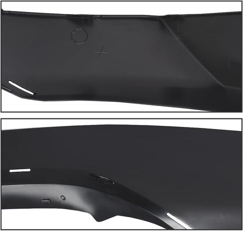 ANDPLAY Rear Upper and Lower Bumper Covers 2PCS Compatible with Toyota RAV4 SE 2016-2017/RAV4 LE Limited XLE 2016-2018 Fit Toyota RAV4 Hybrid LE+ Platinum 2017-2018 Black 521690R010, TO1115106 in Saudi Arabia