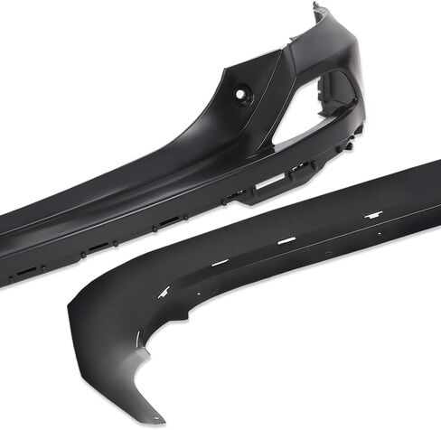 ANDPLAY Rear Upper and Lower Bumper Covers 2PCS Compatible with Toyota RAV4 SE 2016-2017/RAV4 LE Limited XLE 2016-2018 Fit Toyota RAV4 Hybrid LE+ Platinum 2017-2018 Black 521690R010, TO1115106 in Saudi Arabia