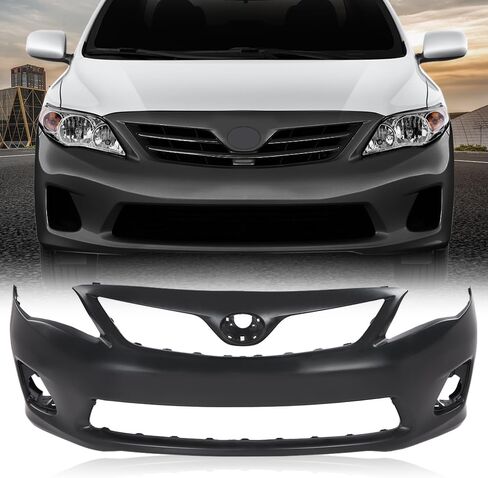 ANDPLAY Rear Upper and Lower Bumper Covers 2PCS Compatible with Toyota RAV4 SE 2016-2017/RAV4 LE Limited XLE 2016-2018 Fit Toyota RAV4 Hybrid LE+ Platinum 2017-2018 Black 521690R010, TO1115106 in Saudi Arabia