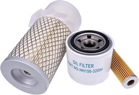 JZGRDN New Filter Kit Compatible with Kubota B4200D B5100D B5100E B6100D B6100E B7100D B7200D B7200E B8200E B8200D in Kuwait