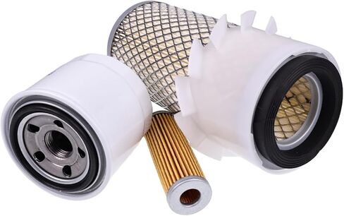 JZGRDN New Filter Kit Compatible with Kubota B4200D B5100D B5100E B6100D B6100E B7100D B7200D B7200E B8200E B8200D in Kuwait